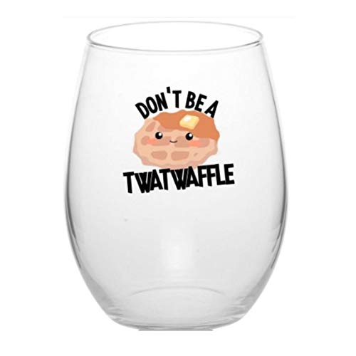 Funny 21oz Stemless Wine Glass Set - Hilarious Gag Gift for Women, Best Friend Birthday Present - Perfect for Parties, Bachelorette & Girls' Night Out