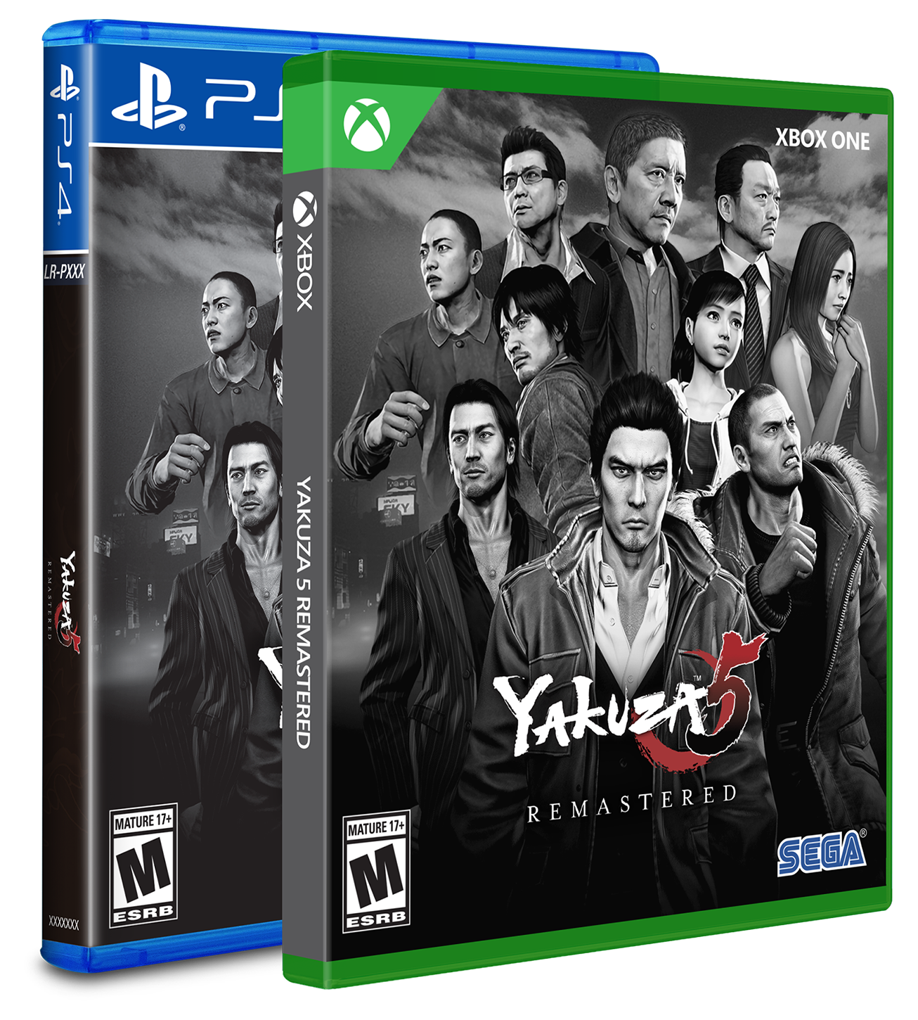 Yakuza 5 Remastered Standard Edition - PlayStation 4 & Xbox One Game | Action-Adventure Crime Drama | Perfect for Fans of Japanese Open-World Gaming