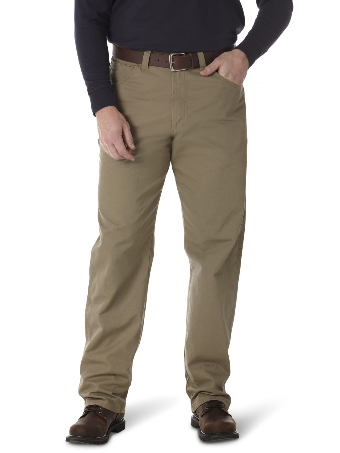 Wrangler Riggs Workwear Men's Ripstop Carpenter Jean - Durable & Comfortable Work Pants for Construction, Carpentry & Outdoor Jobs
