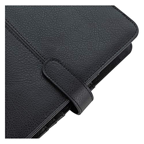 FranklinCovey Anna Leather Snap Binder - Classic Onyx Color | Professional Organizer Binder for Business, School & Office Use | Durable Leather Portfolio for Documents & Notes