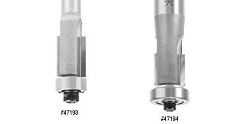 Amana Tool 47194 Carbide Tipped Overhang Trim Router Bit - 1/16
