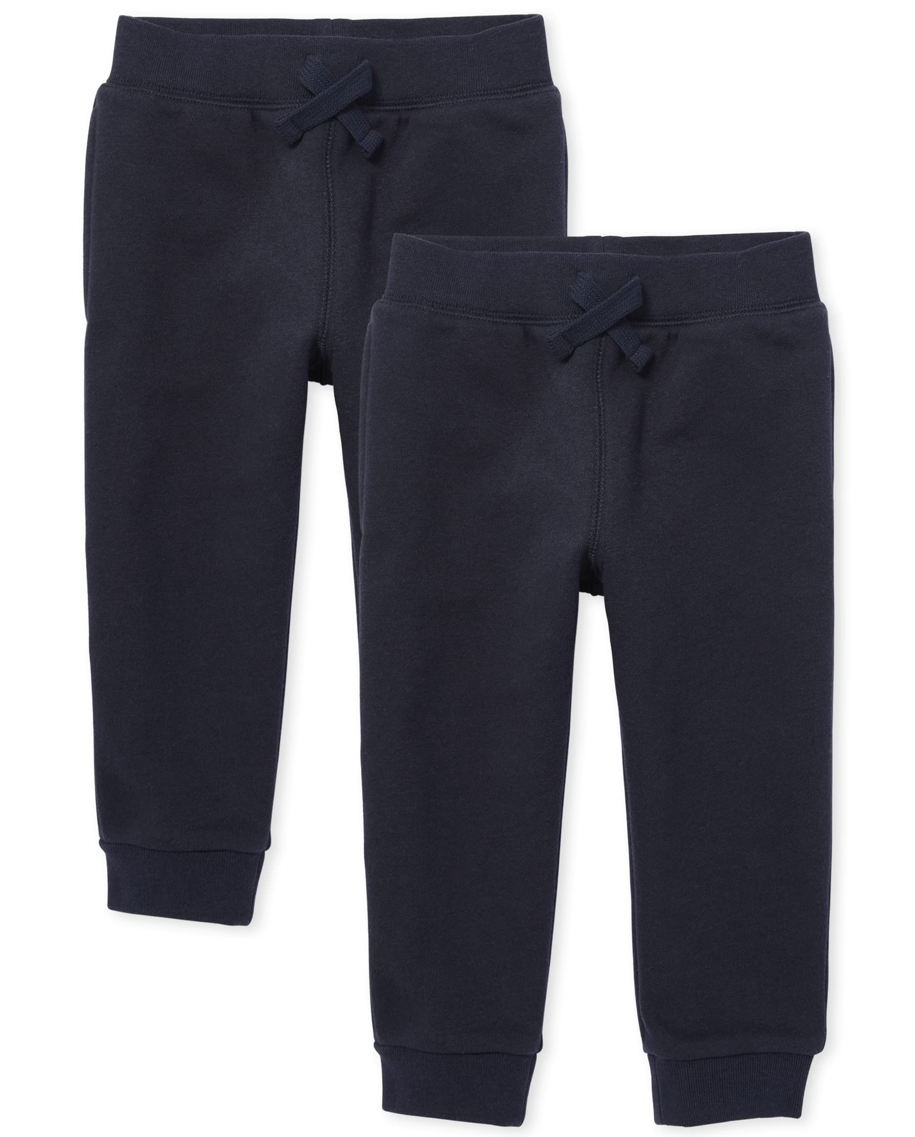 The Children's Place Baby Boys' & Toddler Fleece Jogger Sweatpants - Soft Active Pants for Playtime, Daycare & Outdoor Adventures (2T-5T)