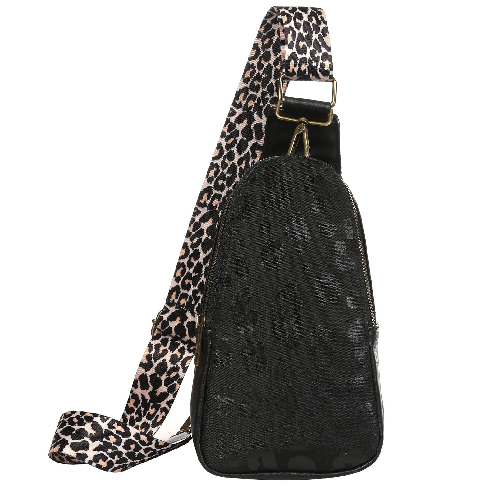 Stylish Leather Sling Bag for Women - Small Crossbody Chest Bag, Shoulder Satchel Daypack - Perfect for Travel, Shopping & Everyday Use