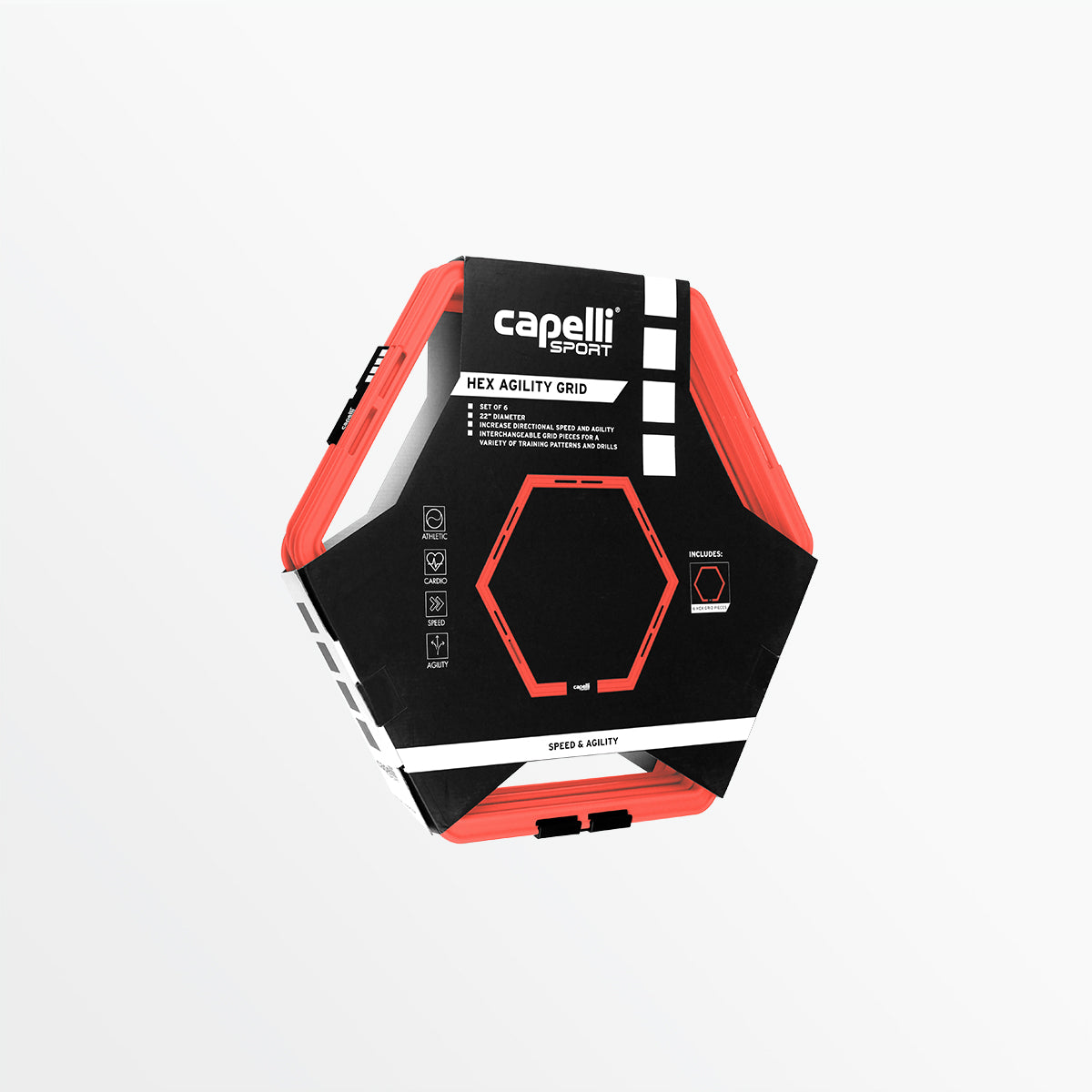 Agility Grid - High-Performance Training Equipment for Speed & Agility Drills | Perfect for Athletes, Football, Soccer & Fitness Training