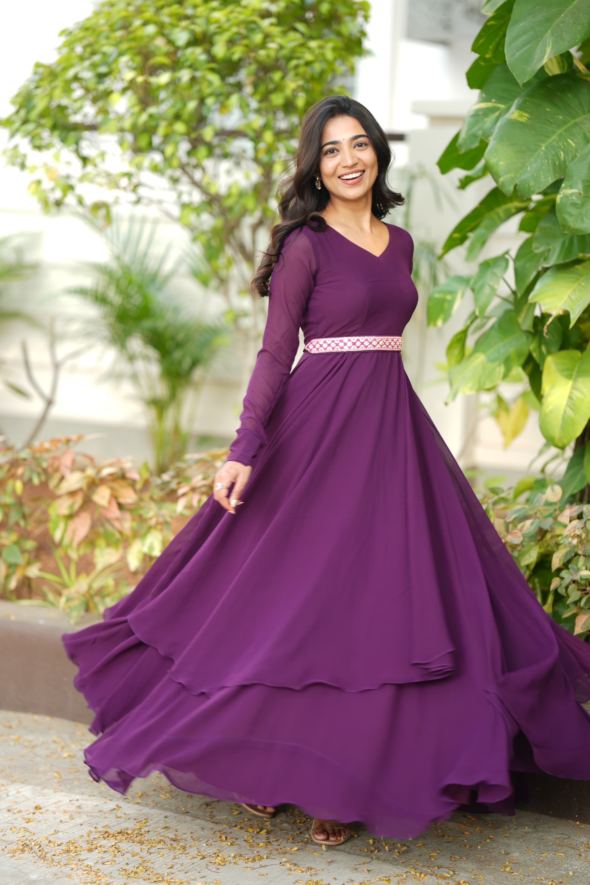 DD657 Krishi Simple and Elegant Women's Gown - Perfect for Weddings, Parties & Special Occasions