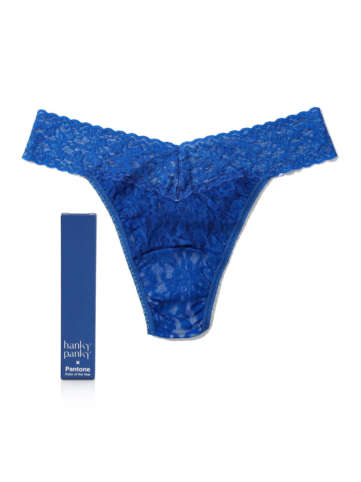 Signature Lace Original Rise Thong - Comfortable Women's Underwear for Everyday Wear | Perfect for Work, Date Night & Special Occasions