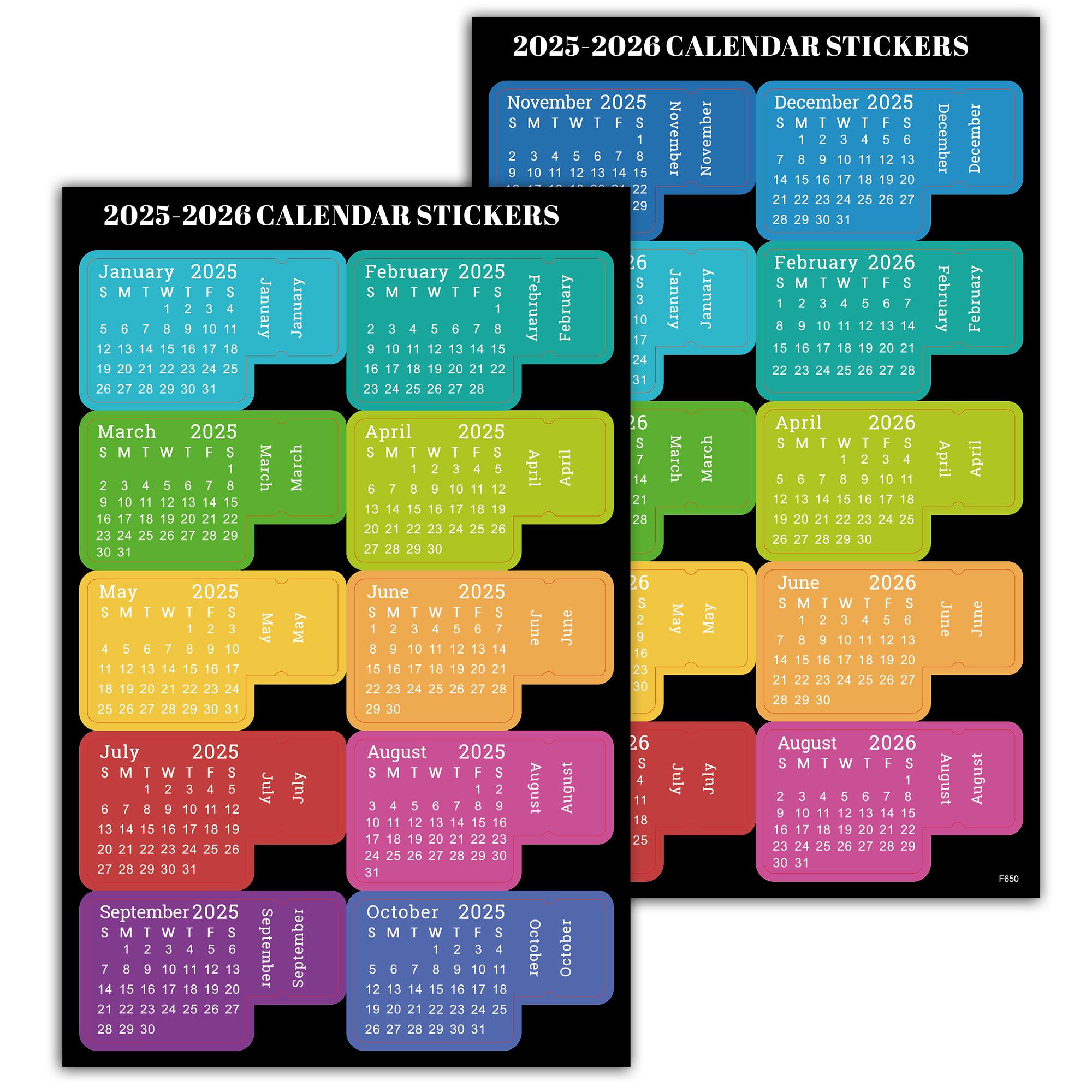 2025-2026 Academic Planner - July 2025 to June 2026 Weekly & Monthly Organizer with Leather Cover, Thick Paper & Back Pocket | 8.5