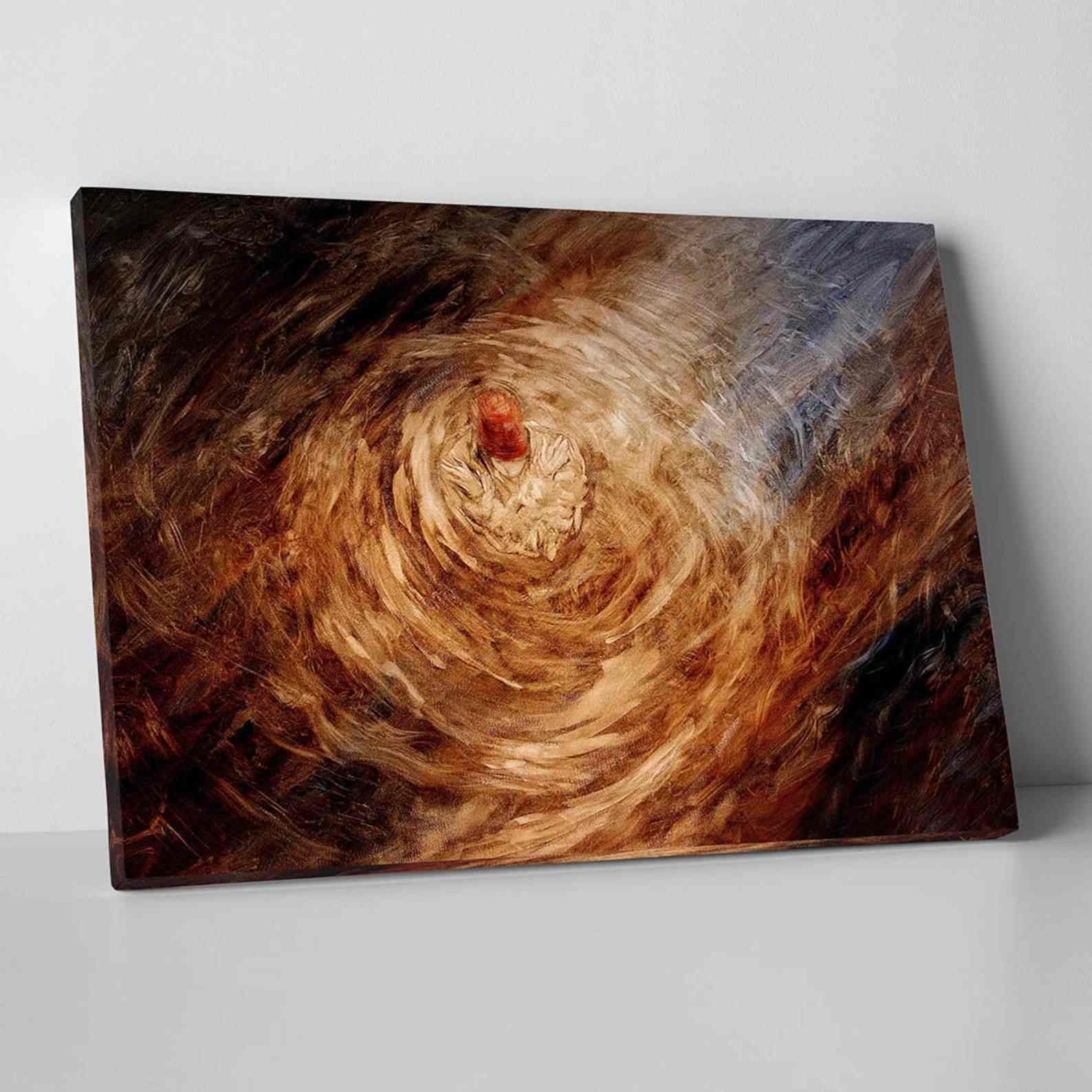 Whirling Dervish Canvas Print - Modern Islamic Wall Art Decor for Living Room, Bedroom & Office - Spiritual Home Decor Gift