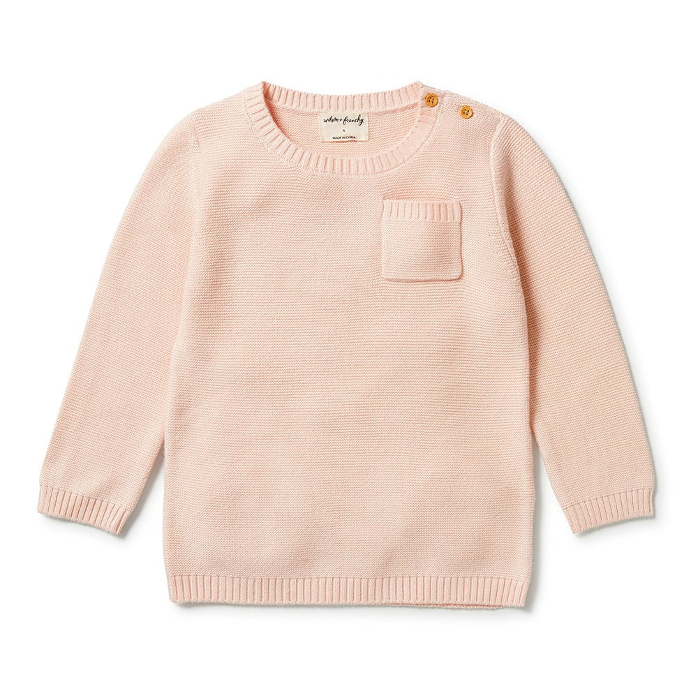 Cozy Knitted Pocket Sweater for Women - Soft Winter Pullover with Pockets - Perfect for Casual Outfits, Office Wear & Holiday Gatherings