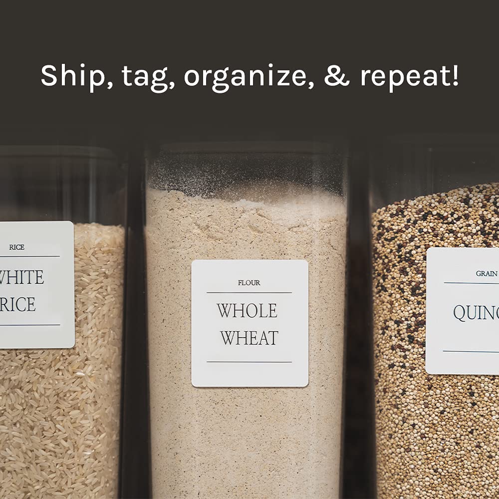 Premium White FBA Sticker Labels 4