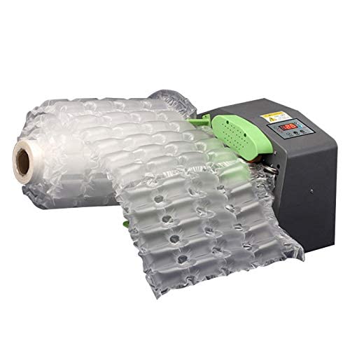 Portable Air Cushion Machine - 12 M/Min High Speed Inflatable Packaging System with Adjustable Widths for Bubble Wrap, Shipping Protection & E-commerce Packaging