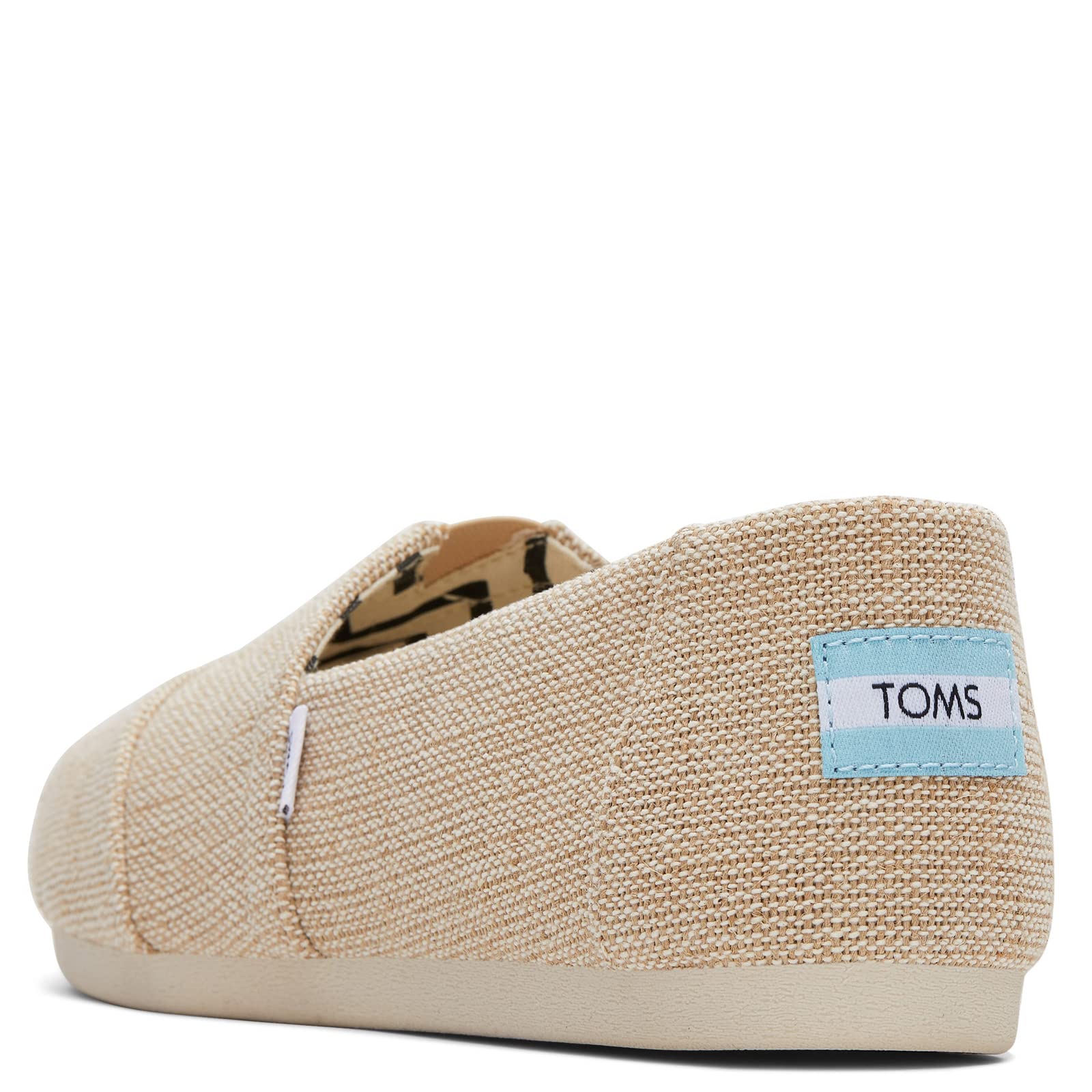 TOMS Women's Alpargata Slip-On Flats - Comfortable Casual Shoes for Everyday Wear | Perfect for Work, Travel & Outings