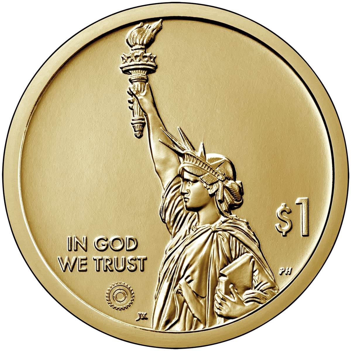 2022 D American Innovation 4 Coin Set - $1 Uncirculated Dollar Coins from Denver Mint | Perfect for Collectors, Gifts & Historical Displays