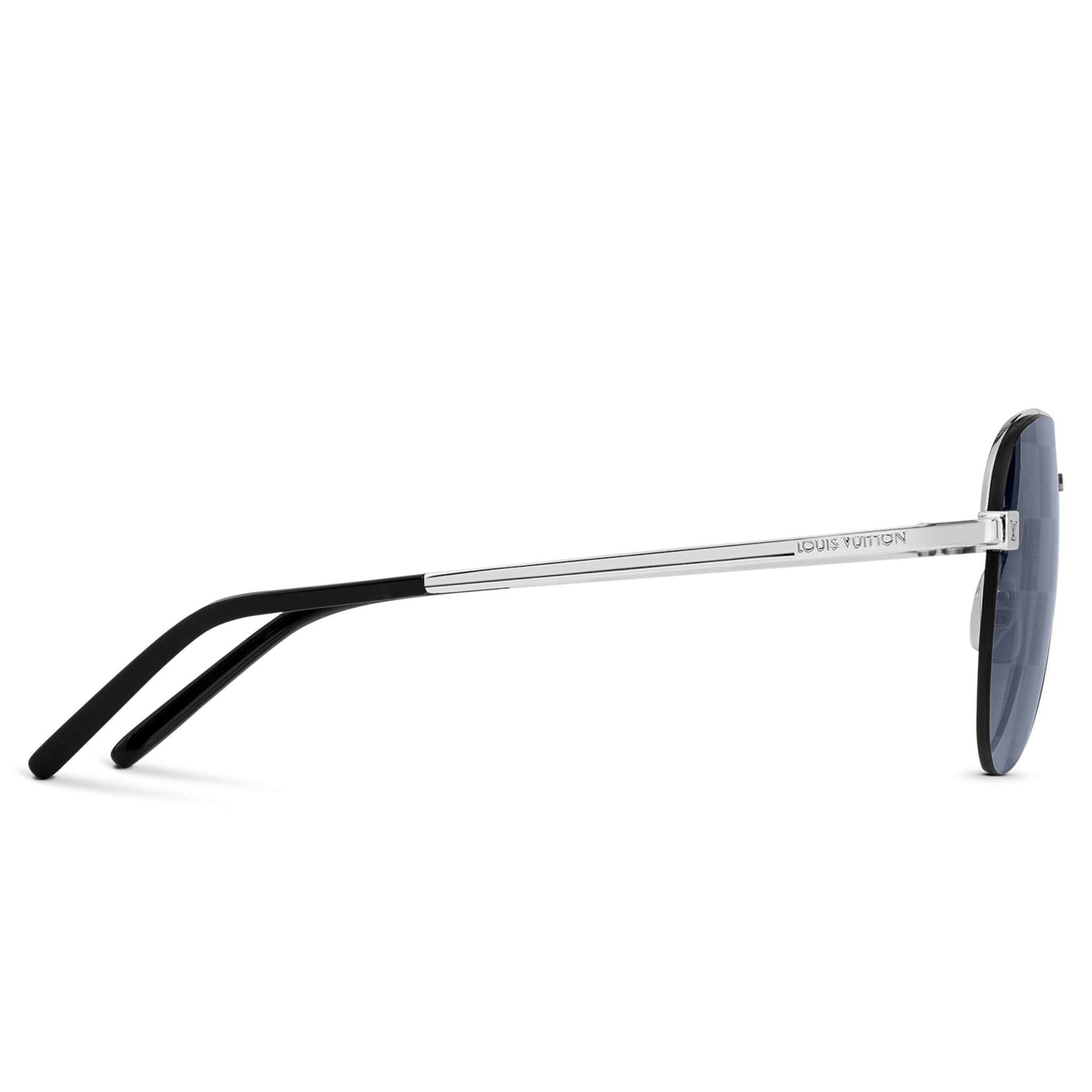 Louis Vuitton Clockwise Damier Black Sunglasses for Women & Men - Luxury Designer Shades for Driving, Beach & Outdoor Fashion