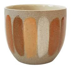 Citrus Planter Sand Orange - Modern Decorative Flower Pot for Indoor & Outdoor Plants - Perfect for Home, Garden, Patio, and Office Decor