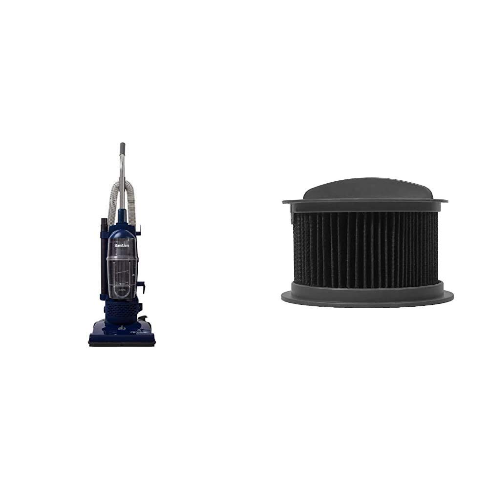 Sanitaire Bagless Upright Vacuum with Dust Cup Filter for Home Cleaning