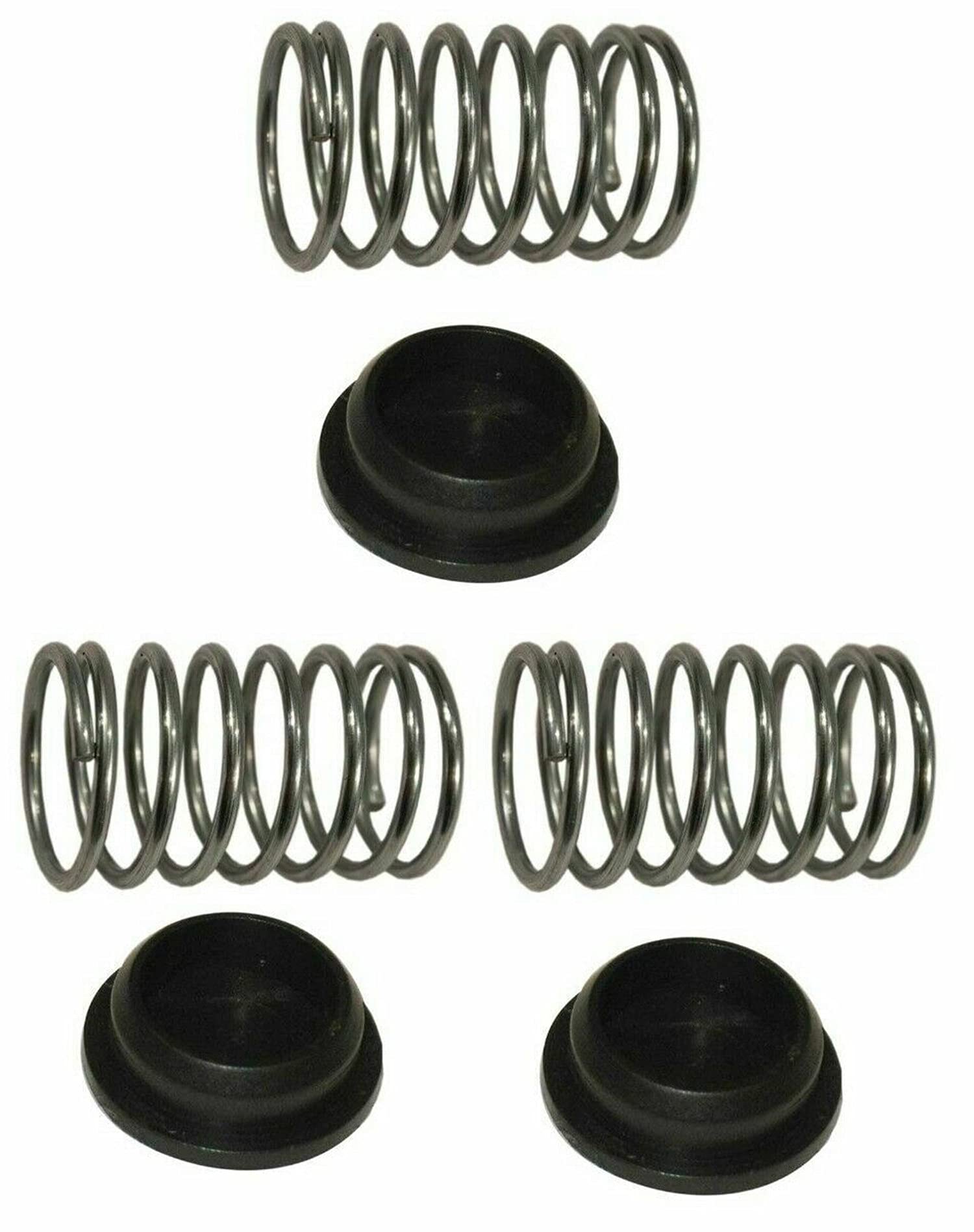 NOOTO 3 Pack V450001880 Replacement Springs & Spring Caps Compatible with Echo Speed Feed 400, 450, 375 Trimmer Head - Perfect for Lawn Care & Landscaping Maintenance