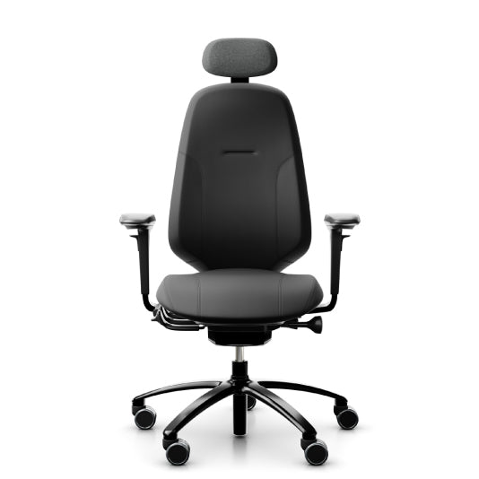 Ergonomic Adjustable Mid Back Task Chair RH Mereo 300 - Home Office Desk Chair with Lumbar Support for Comfortable Working & Studying