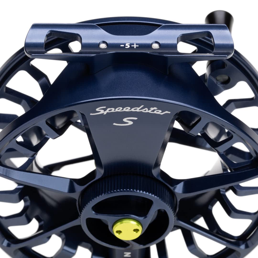 LAMSON Speedster S-Series Fly Fishing Reel - Super Large Arbor, CNC Machined & Anodized, All-Water Performance with Rapid Line Pickup - Perfect for Trout, Salmon & Saltwater Fly Fishing Adventures