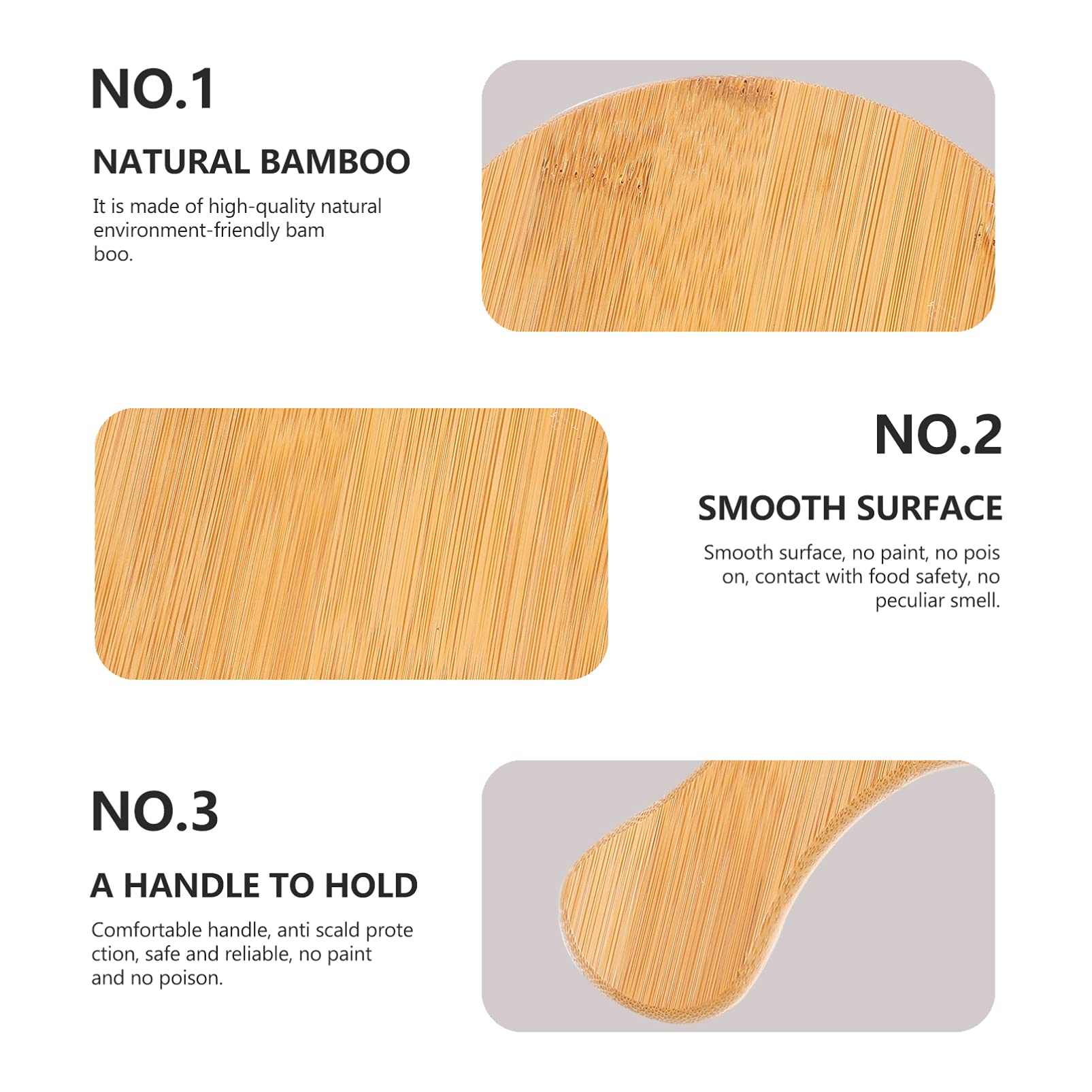 Cabilock 1-Piece Round Wooden Serving Board - Perfect for Appetizers, Crackers, Bread, Pizza, Desserts & Sushi | Bamboo Wood Tray for Coffee Table, Party Platter & Charcuterie Display