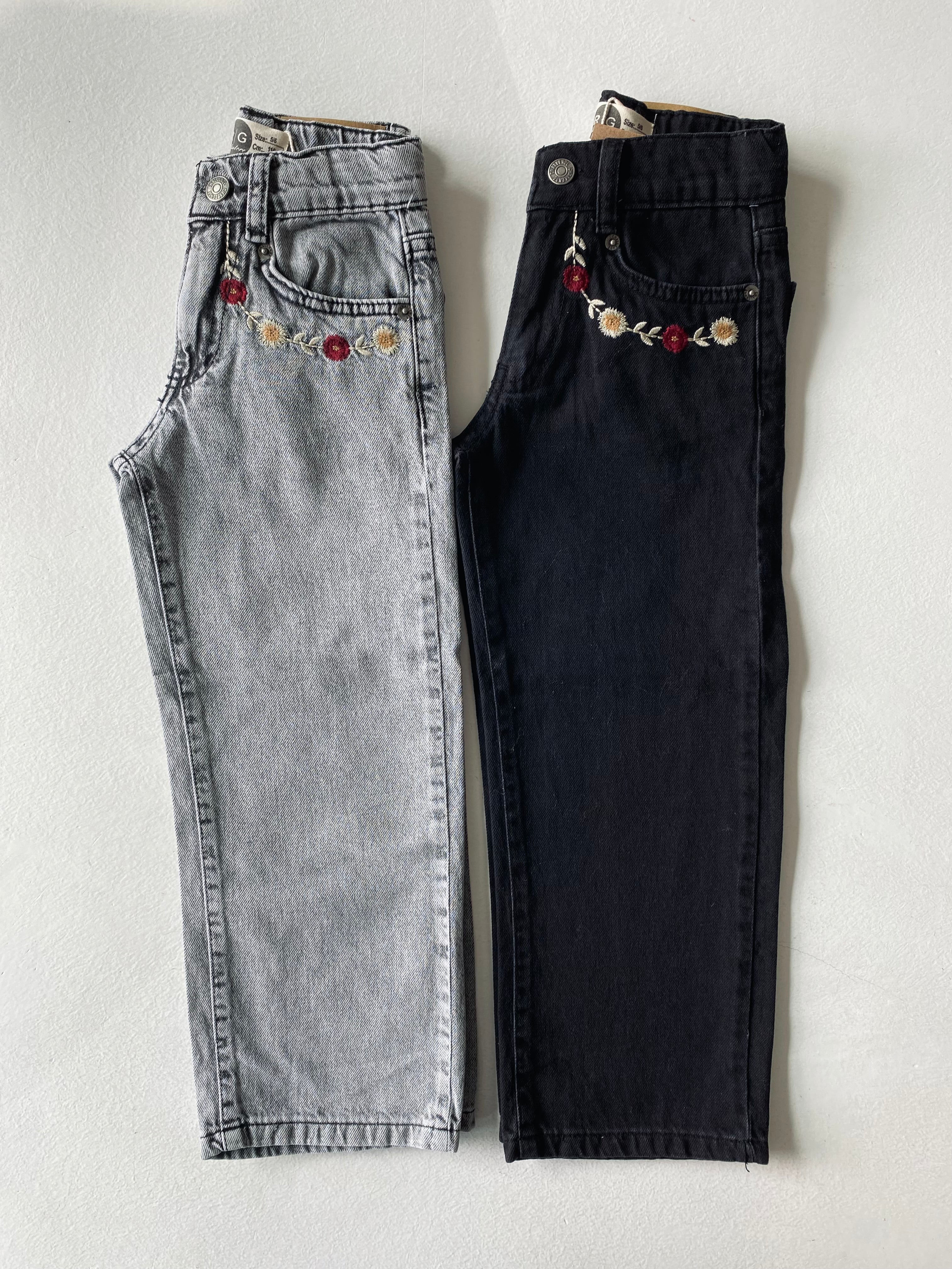 Embroidered Kids Pants - Stylish & Comfortable Children's Trousers for School, Play & Everyday Wear