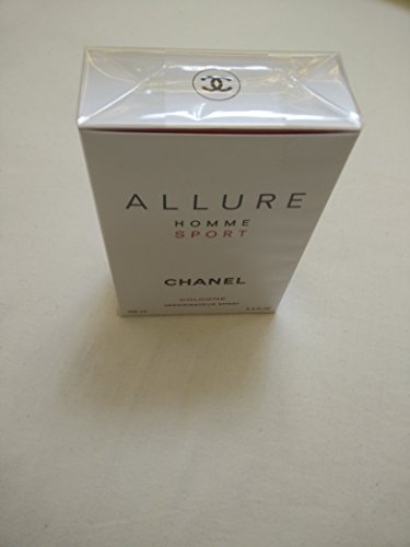 Allure Homme Sport Cologne for Men - 100ml Eau de Toilette Spray | Fresh & Masculine Fragrance for Day & Night Wear, Gym, Office & Special Occasions