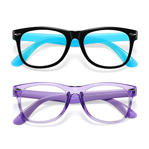 Black Blue + Transparent Purple