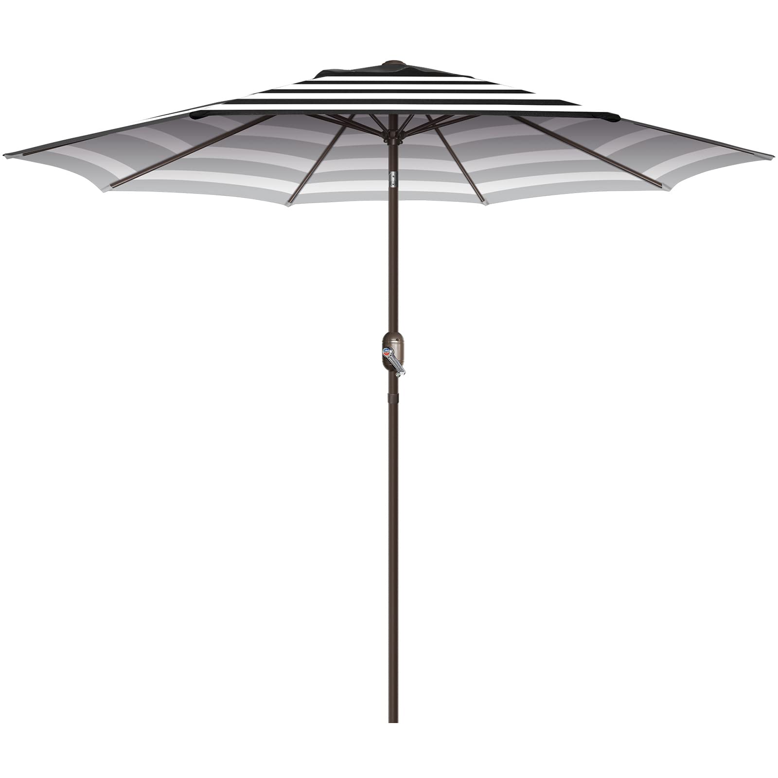 Funsite 11ft Outdoor Patio Umbrella with UV Protection & Ventilated Design - Heavy Duty Pole for Pool, Garden, Lawn, Deck, Backyard, Beach & Picnic Areas