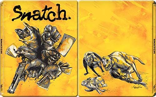 Guy Ritchie Crime Comedy Blu-Ray Steelbook Bundle - Lock Stock And Two Smoking Barrels & Snatch (Rare Collectible Edition) | Perfect for Movie Night & British Film Lovers