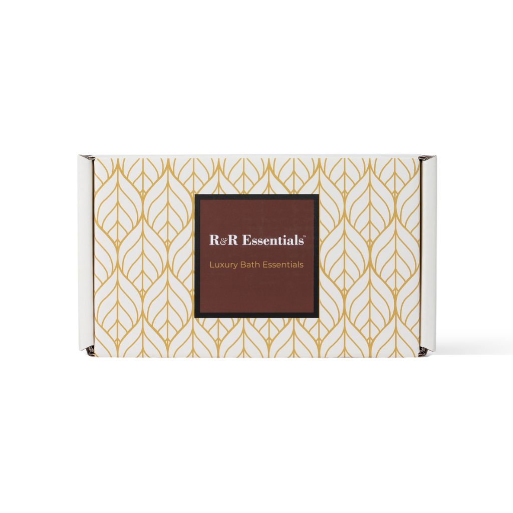 R&R Essentials Premium Hotel Toiletry Kits in Luxury Display Boxes - Travel Size Toiletries for Hotels, Gifts & Vacation Essentials