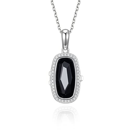 Rectangle-Natural Black Agate