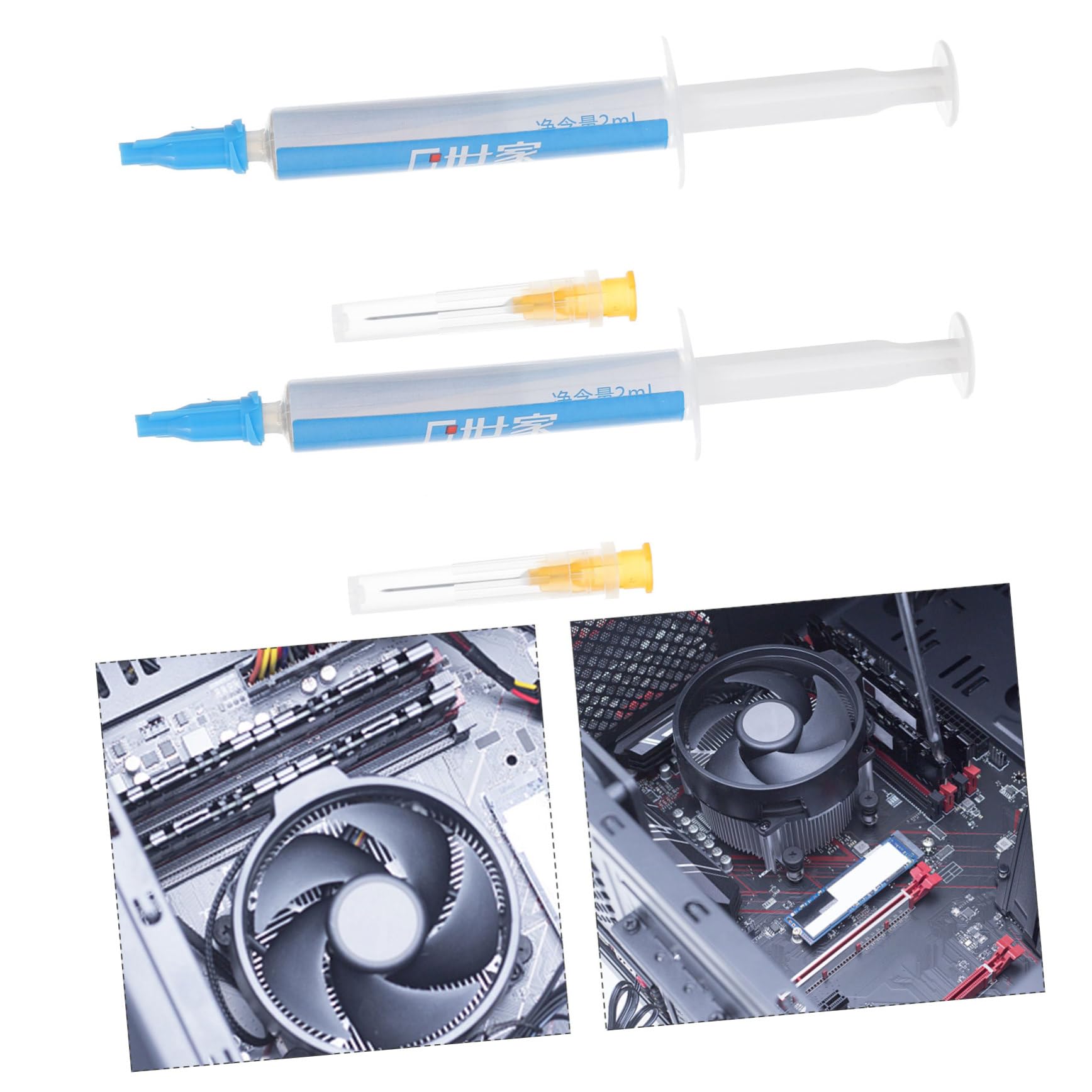 VILLFUL 2-Pack High-Performance Cooling Fan Grease - Premium Lubricant for Computer Fans, Air Coolers & Floor Fans - Extends Bearing Life - Ideal for PC Maintenance, Home Appliances & Office Electronics