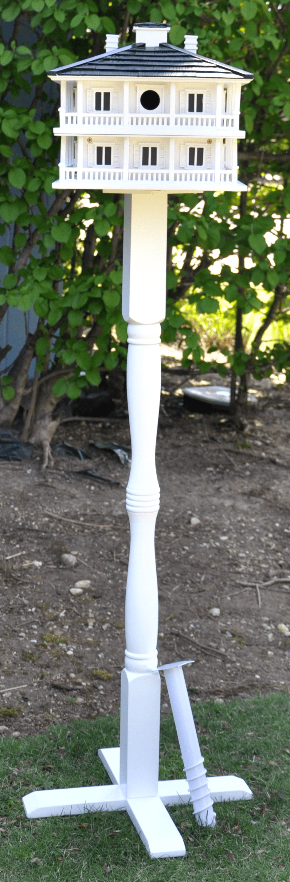 Novelty Pedestal with Auger - Durable Stand for Indoor/Outdoor Decor, Garden, and Party Display - Perfect for Weddings, Events, and Home Decoration
