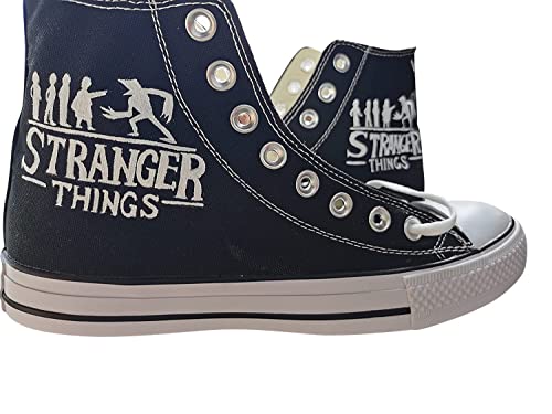 Hand Painted High Top Sneakers for Men & Women - Custom Fashion Canvas Shoes for Casual Wear, Street Style & Artistic Expression