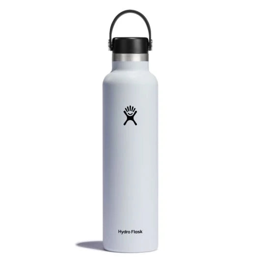 Hydro Flask 24oz Standard Mouth Water Bottle - Vacuum Insulated Stainless Steel Water Bottle for Hot & Cold Drinks - Perfect for Hiking, Gym, Work & Outdoor Adventures