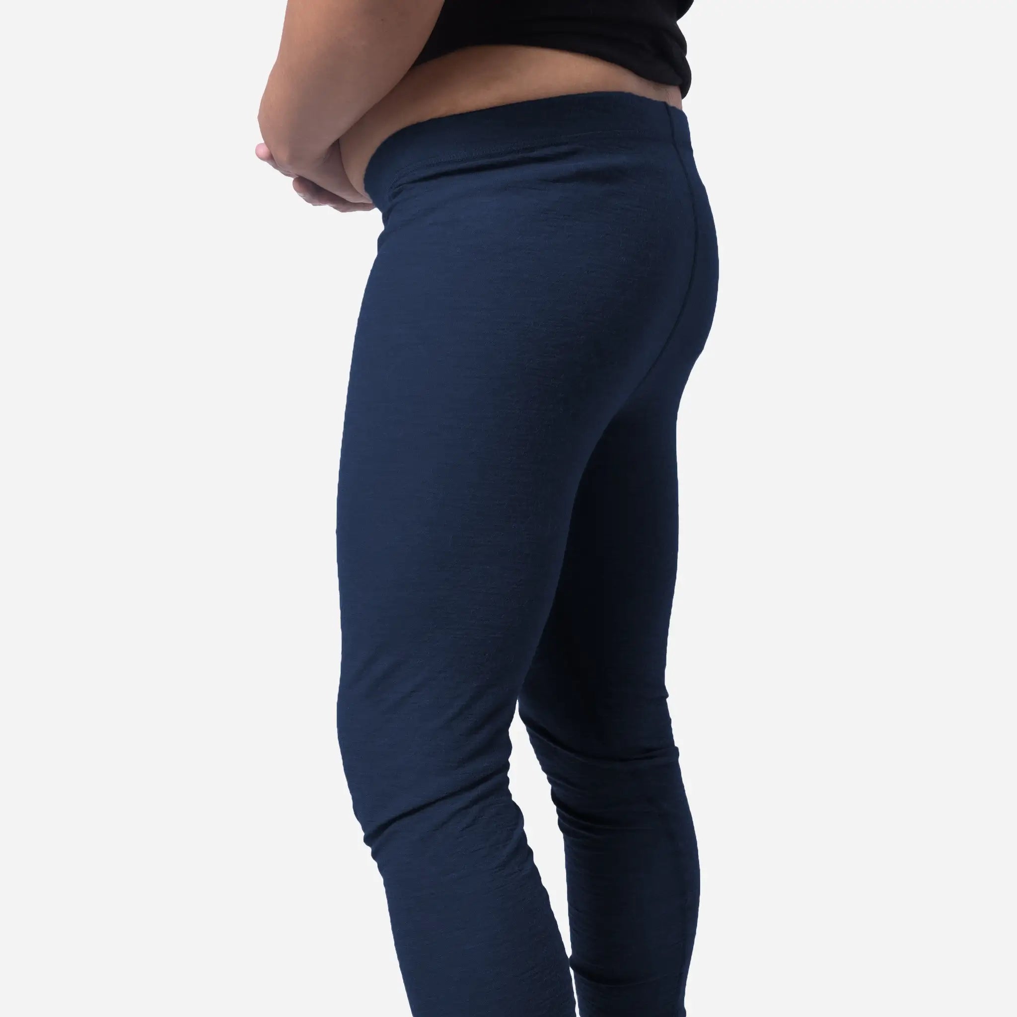Ultralight Men's Alpaca Wool Leggings - 160 GSM Warm Thermal Base Layer for Hiking, Skiing & Winter Outdoor Activities