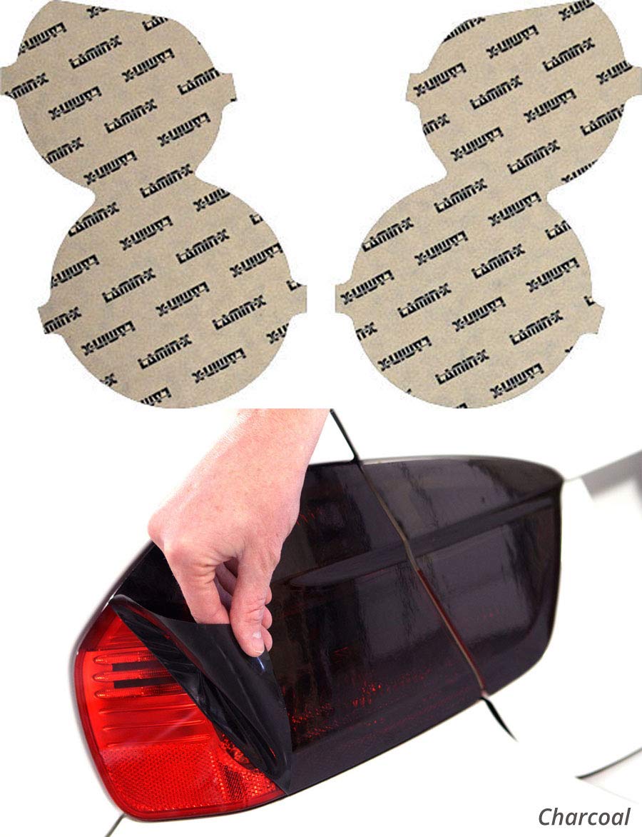 Lamin-x Custom Fit Charcoal Tail Light Covers for Chevy Sonic Sedan 2012-2016 | Smoke Black Headlight Protection Film | Easy Installation & UV Protection | Perfect for Night Driving & Car Customization