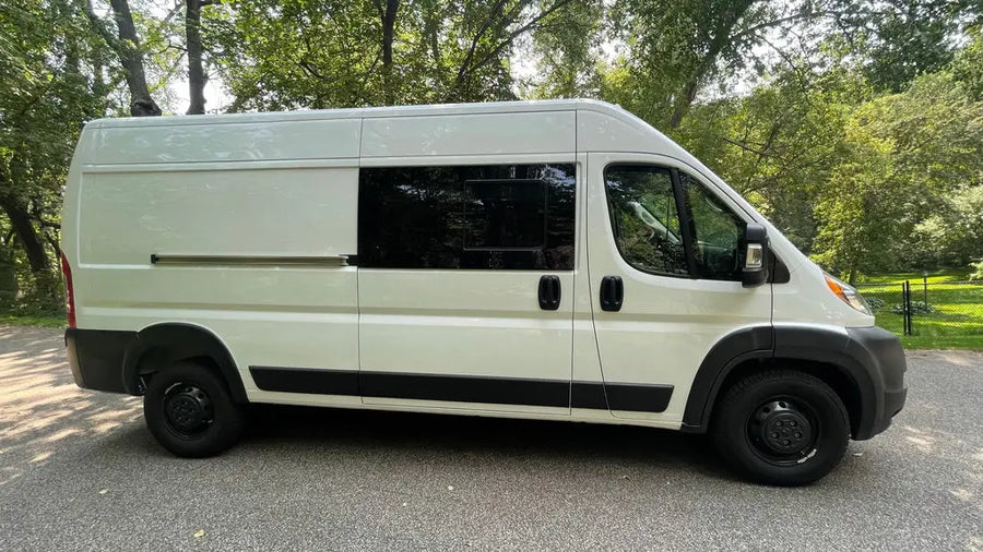 VWD Ram ProMaster Van Slider Window Replacement for 2014-2023 Models - Passenger Side Sliding Door (DTRAM017 INT) - Perfect for Cargo Vans, Delivery Vehicles & RV Conversions
