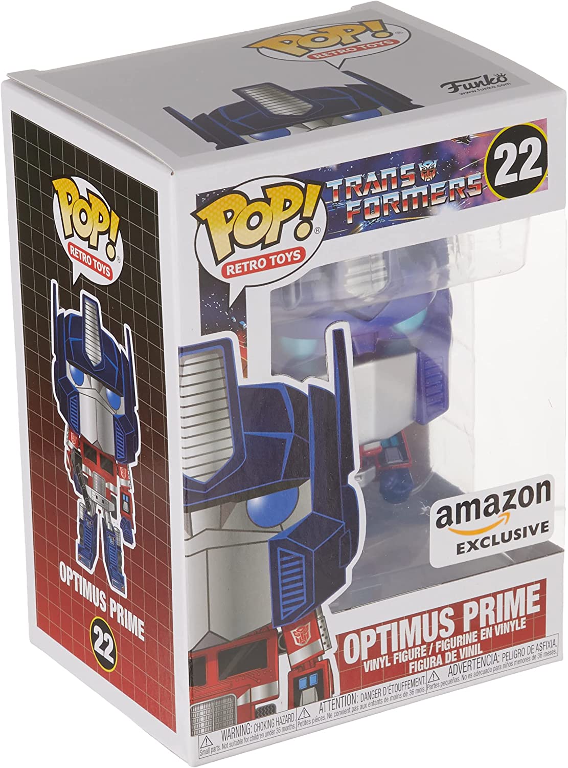 Funko Pop! Optimus Prime Collectible Figure - Transformers Action Figure for Display & Gifts - Perfect for Movie Fans & Collectors