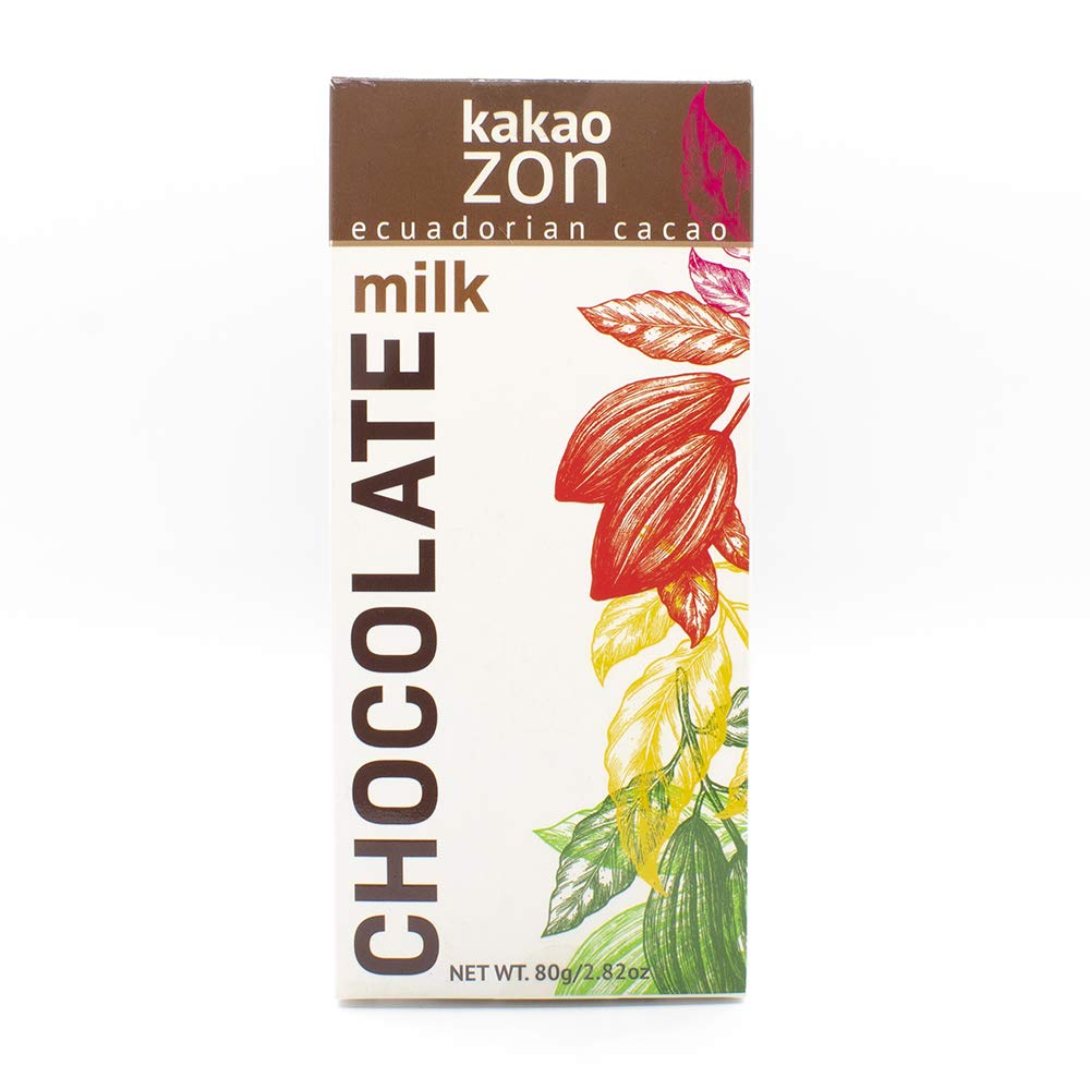 **KakaoZon Milk Chocolate Bars Variety Pack – Gluten-Free, Non-GMO, Dairy Chocolate Snacks | Fair Trade, Allergen-Friendly (Contains Milk) | Perfect for Gifts, Parties & Healthy Desserts**