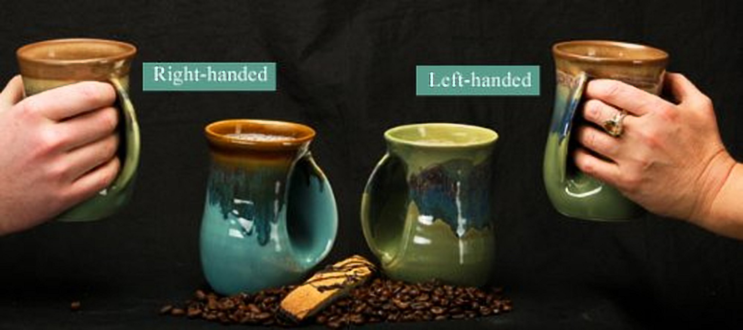 Best Handwarmer Mug for Right Hand - Insulated Travel Coffee Cup with Mossy Creek Design - Perfect for Office, Camping & Winter Commutes