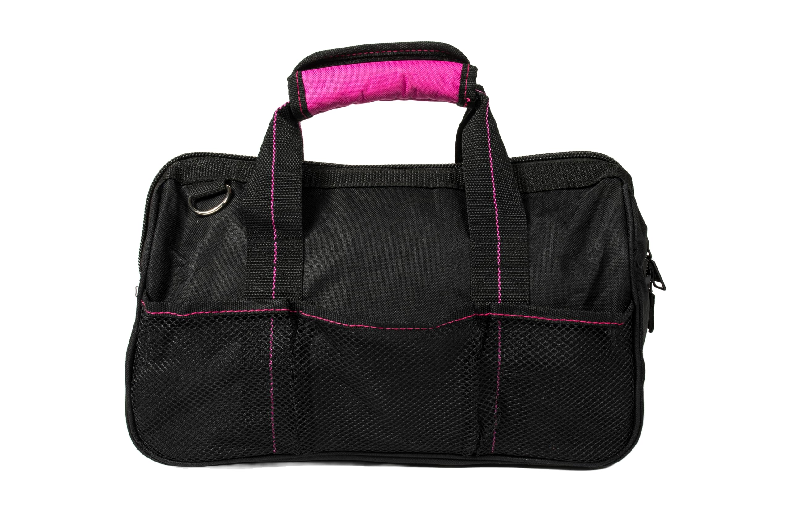 40-Piece Pink Tool Set with Storage Bag - Complete Home Repair Kit for DIY Projects, Car Maintenance & Household Fixes