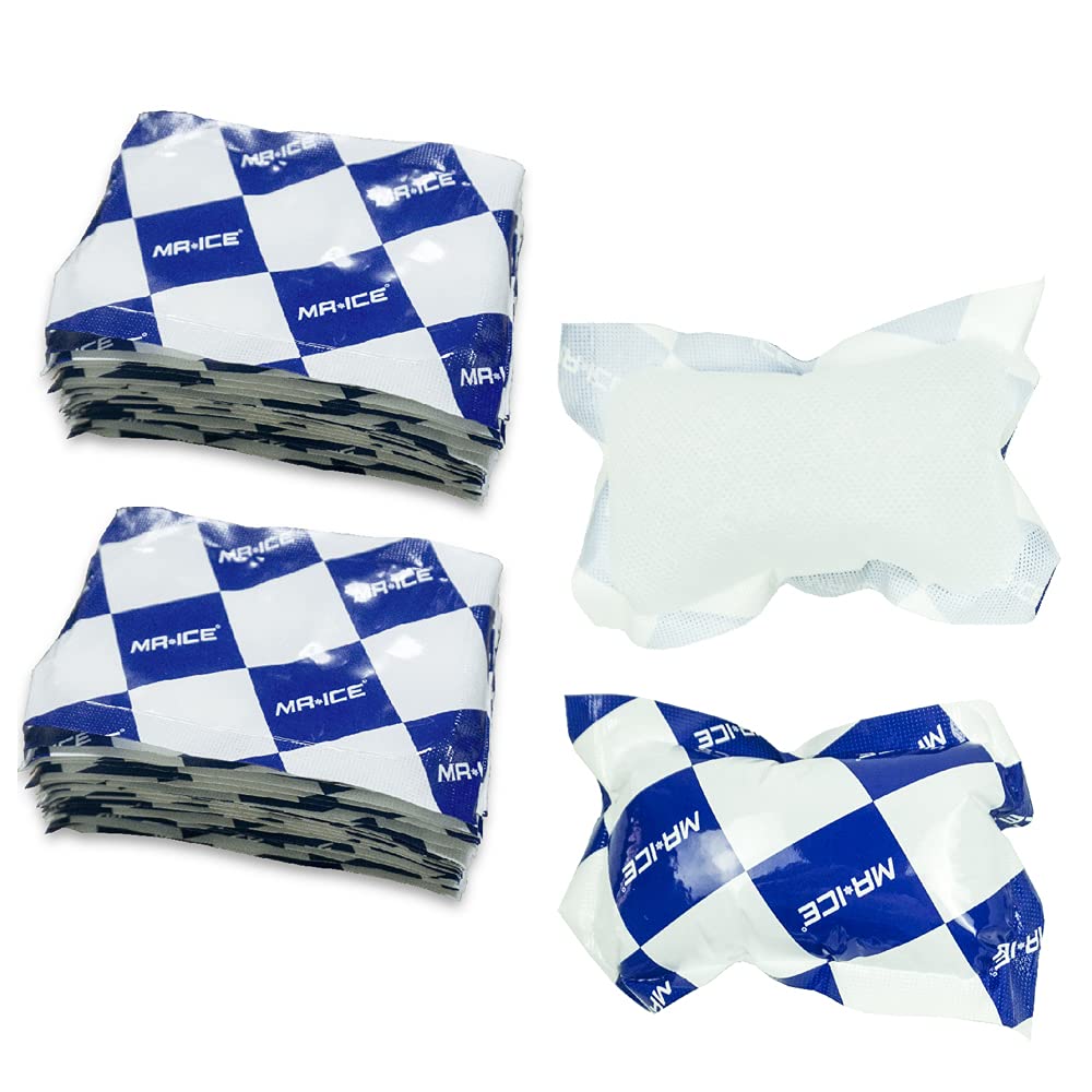 Reusable Dry Ice Packs for Shipping & Storage - Long Lasting Cold Packs for Lunch Boxes & Coolers - Perfect for Frozen Food, Drinks & Meal Prep - Ideal for Camping, Picnics & Grocery Delivery