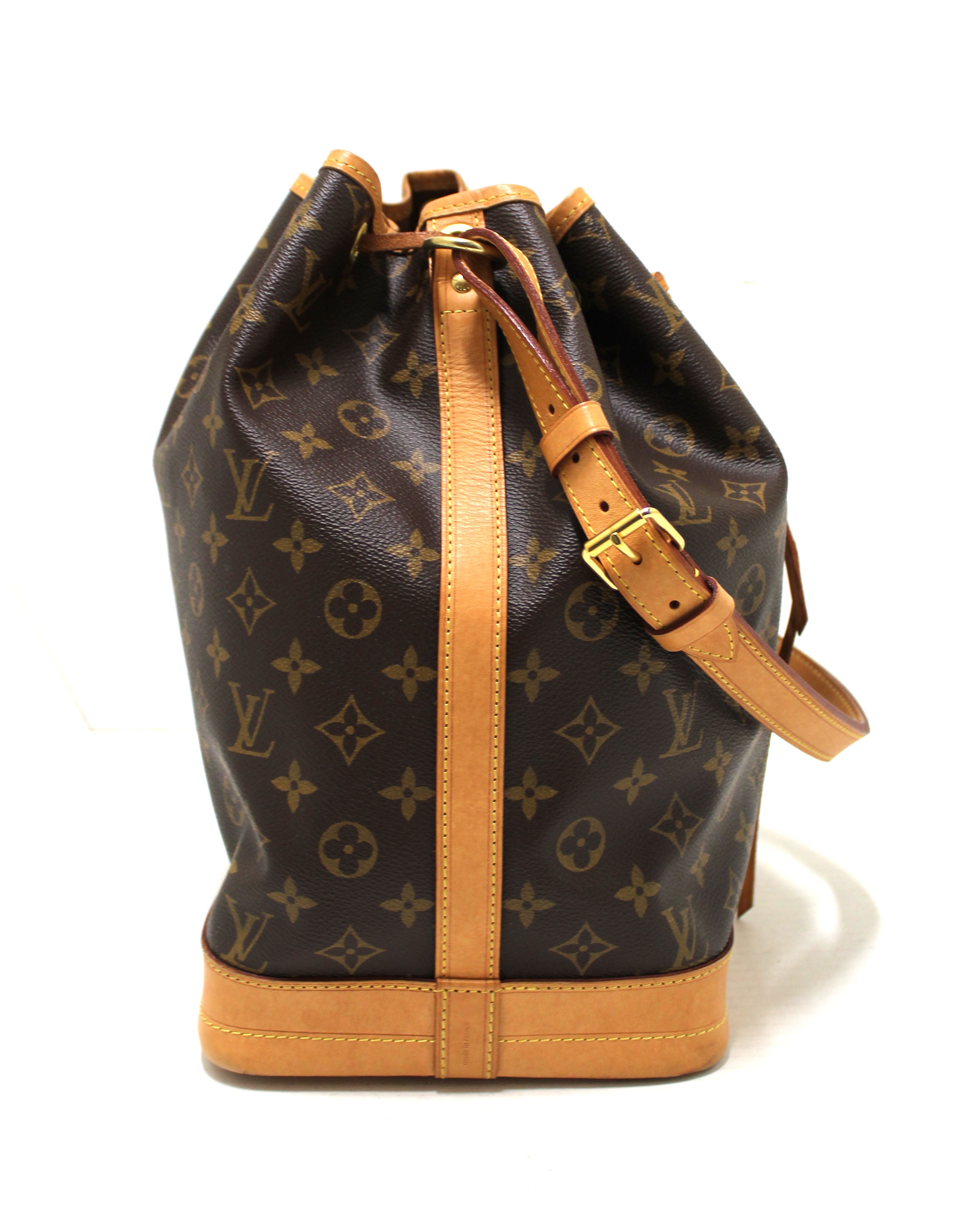 Authentic Louis Vuitton Monogram Noe Drawstring Bucket Bag - Luxury Designer Handbag for Women, Perfect for Shopping, Travel & Everyday Use