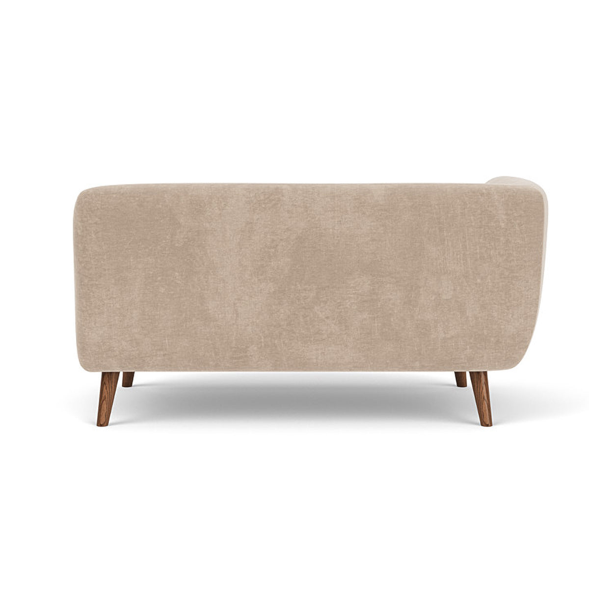 Alfred Fabric Left 2 Seater Modular Sofa - Modern L-Shaped Sectional Couch for Living Room, Lounge & Small Spaces - Comfortable & Stylish Home Furniture