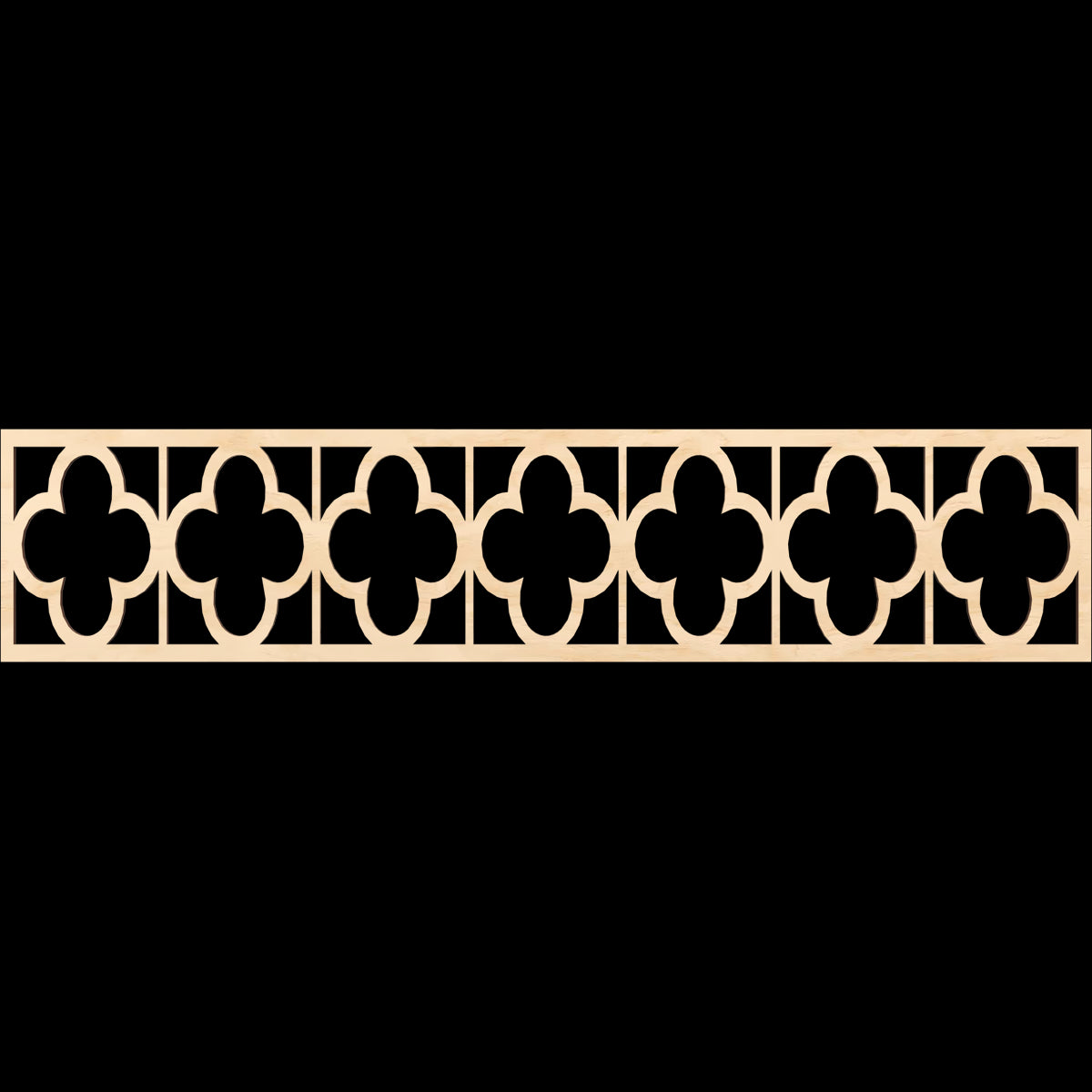 Woodall Fretwork Moulding - Decorative Wood Trim for Home & Furniture | Perfect for DIY Projects, Wall Decor, and Cabinet Accents
