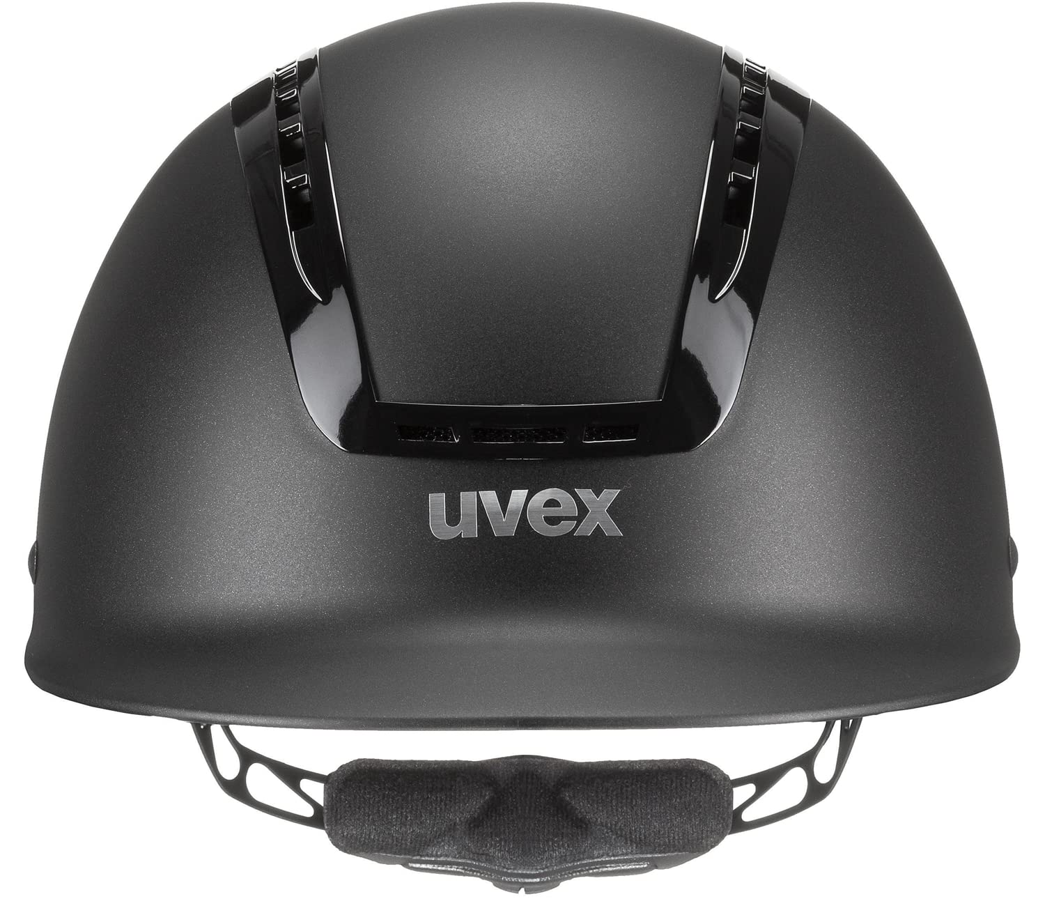 Uvex Suxxeed Active Horse Riding Helmet for Women & Men - Adjustable, Ventilated Equestrian Safety Helmet in Black (XXS-S) - Perfect for Show Jumping, Dressage & Trail Riding