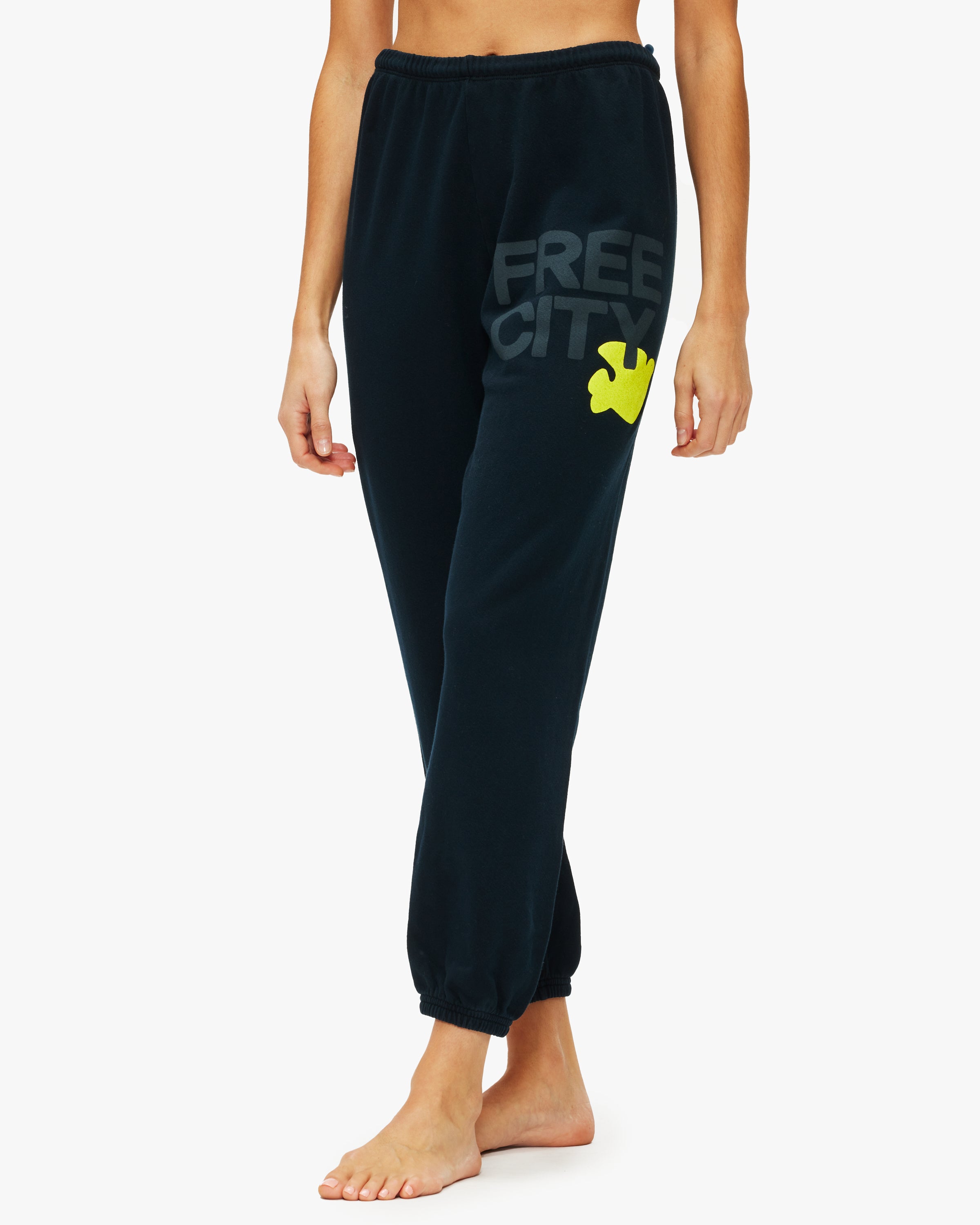 Freecity Large Sweatpants for Men - Comfortable Cotton Jogger Pants with Drawstring Waist - Perfect for Lounge, Workout, and Casual Wear