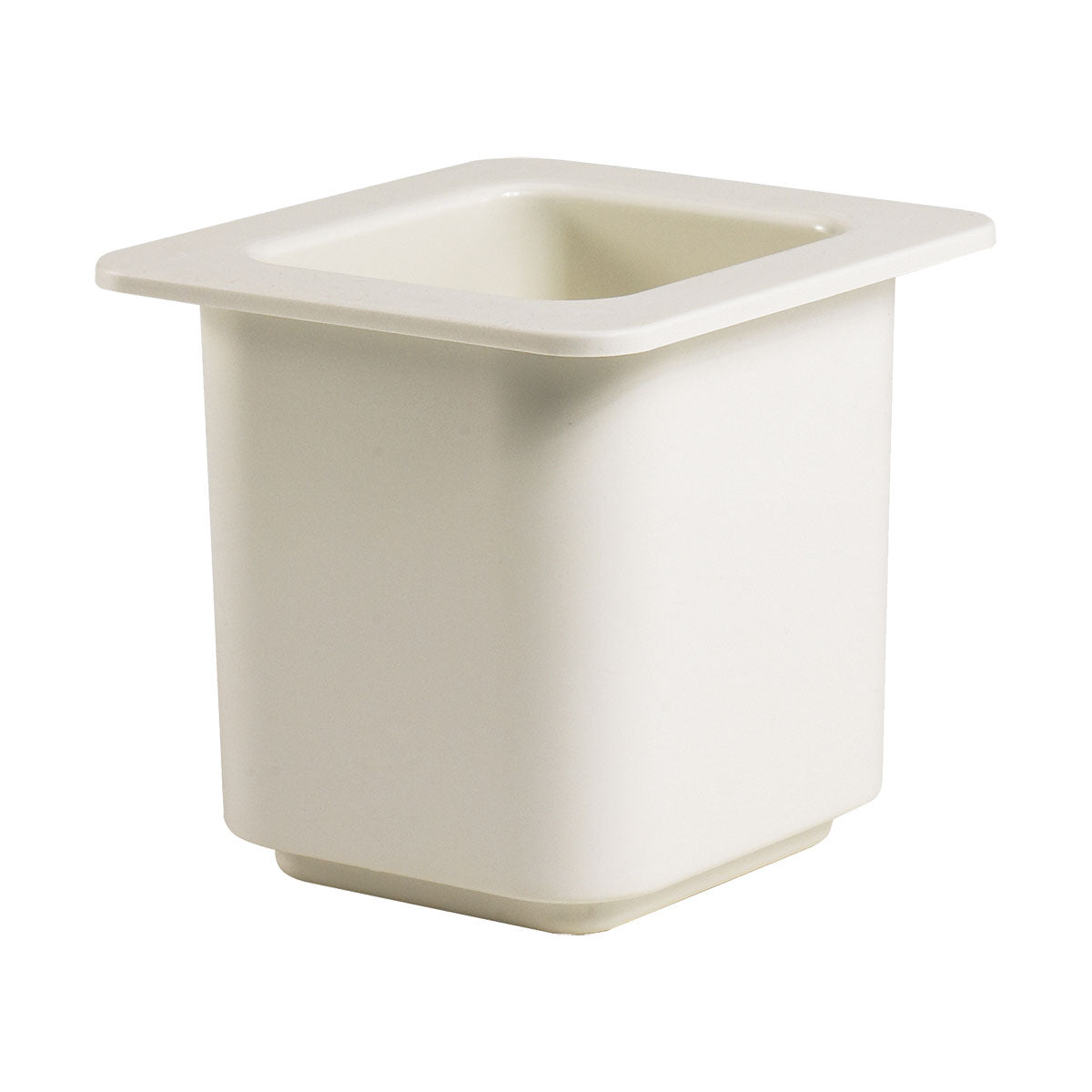 Cambro 66CF148 1/6 Size White ColdFest Pan - Insulated Food Storage Container for Restaurants, Catering & Commercial Kitchens - Perfect for Keeping Food Cold at Buffets, Delis & Food Service Stations
