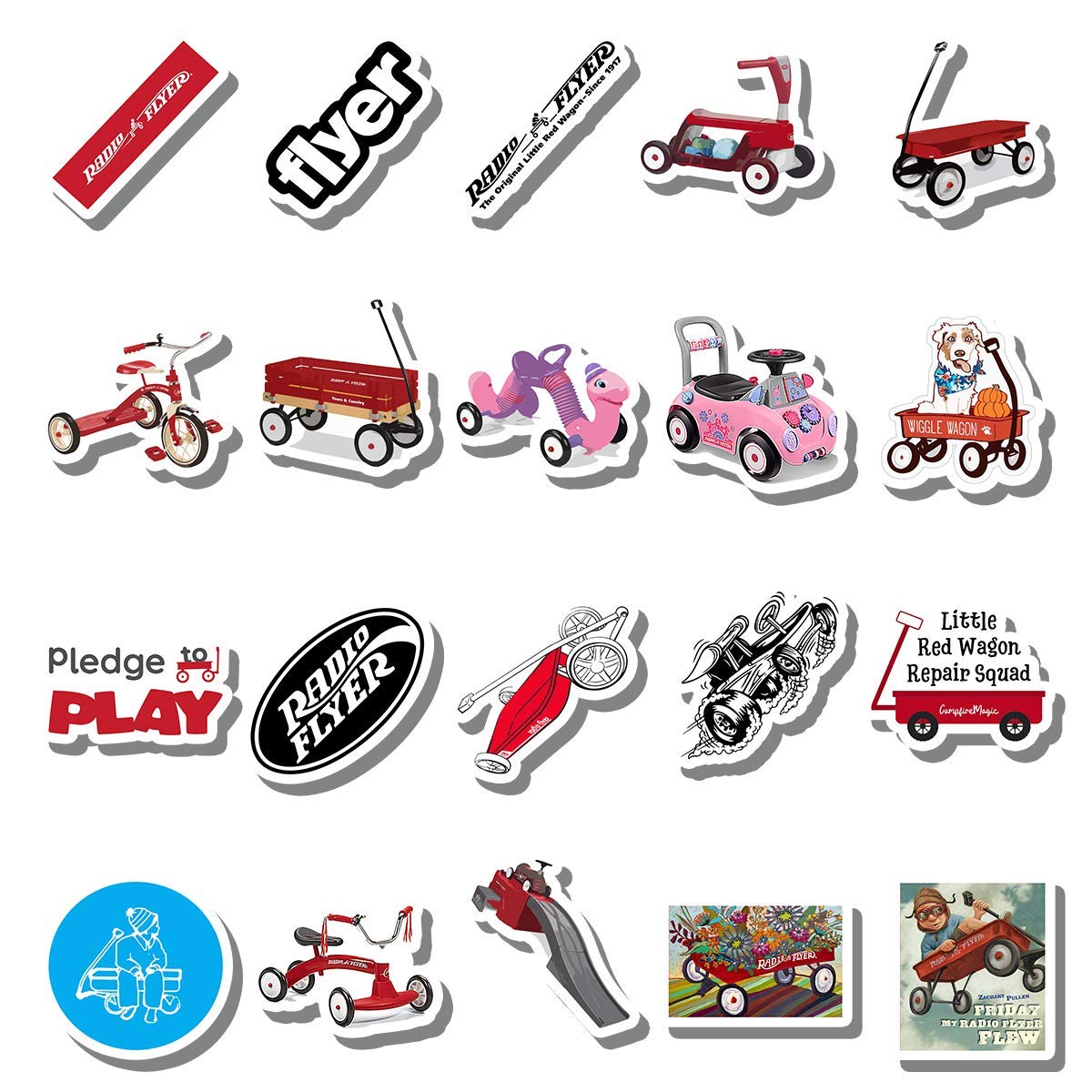 20 PCS Aesthetic Vinyl Stickers Pack - Colorful, Waterproof Decals for Water Bottles, Laptops, Cars, Bikes, Luggage, Guitars & Skateboards - Perfect for DIY Customization, Personalization & Decoration